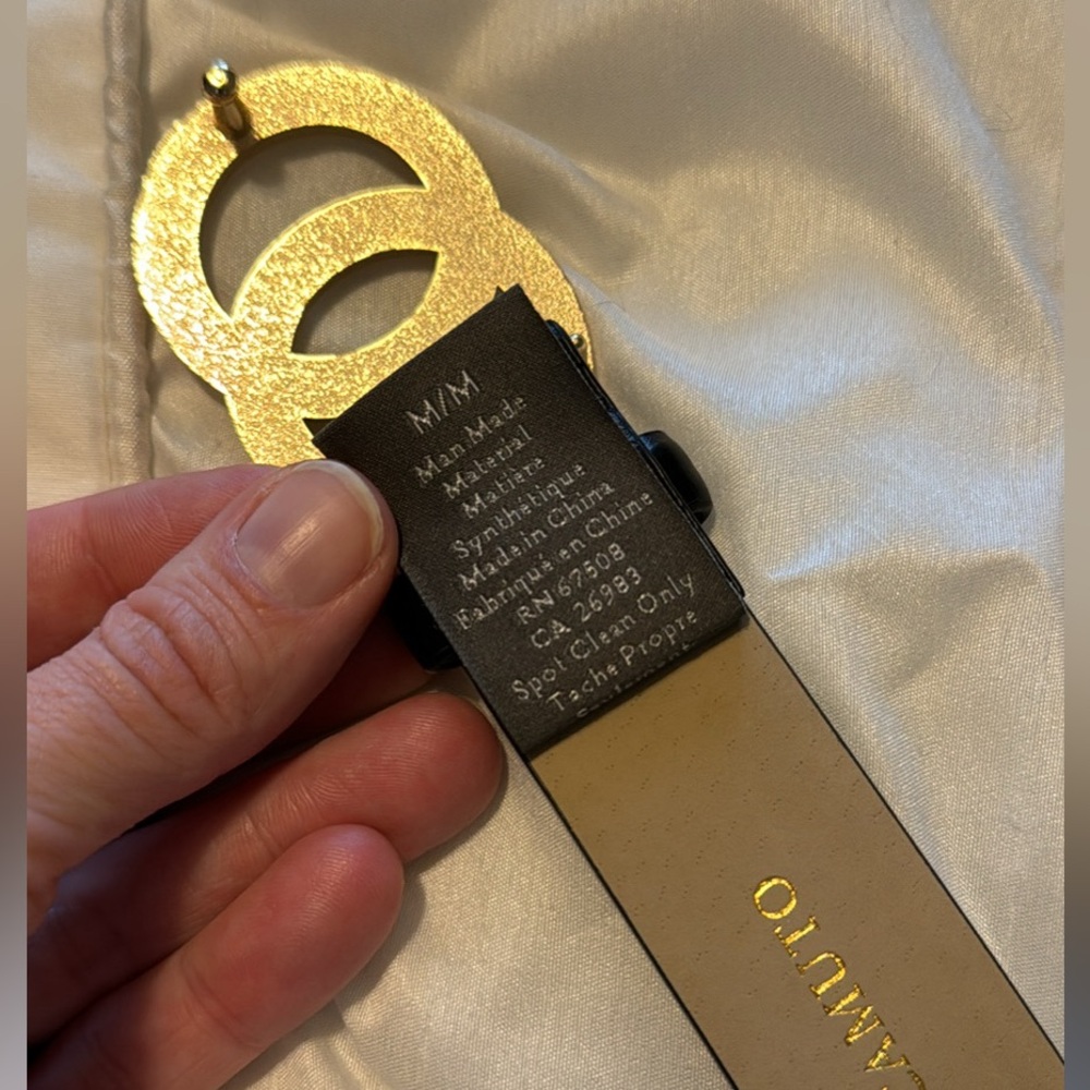 Vince Camuto black belt - never worn!